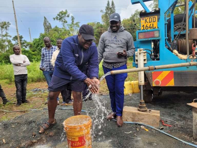 salty borehole water