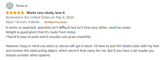 LAWN MOWER REVIEW