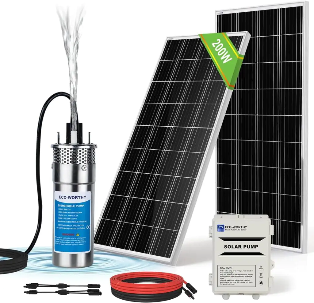 ecoworthy water pump