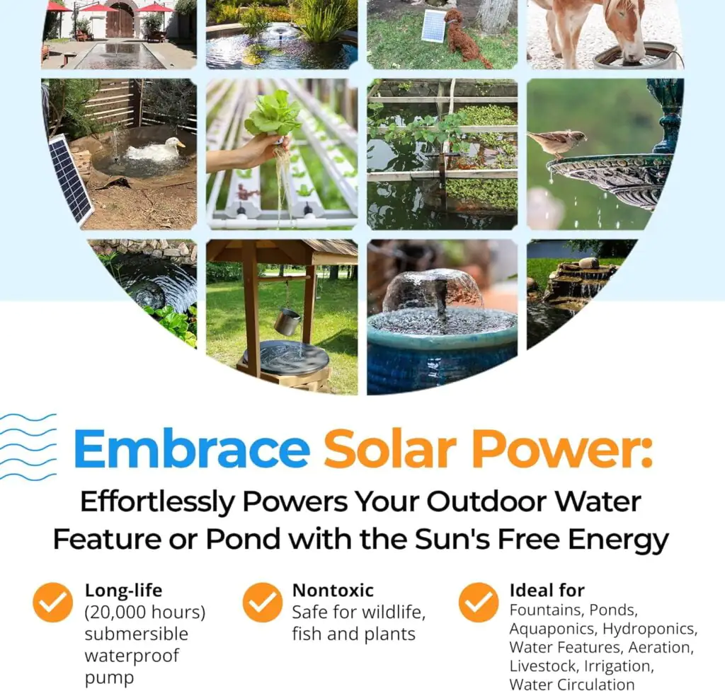 solar submersible water pump