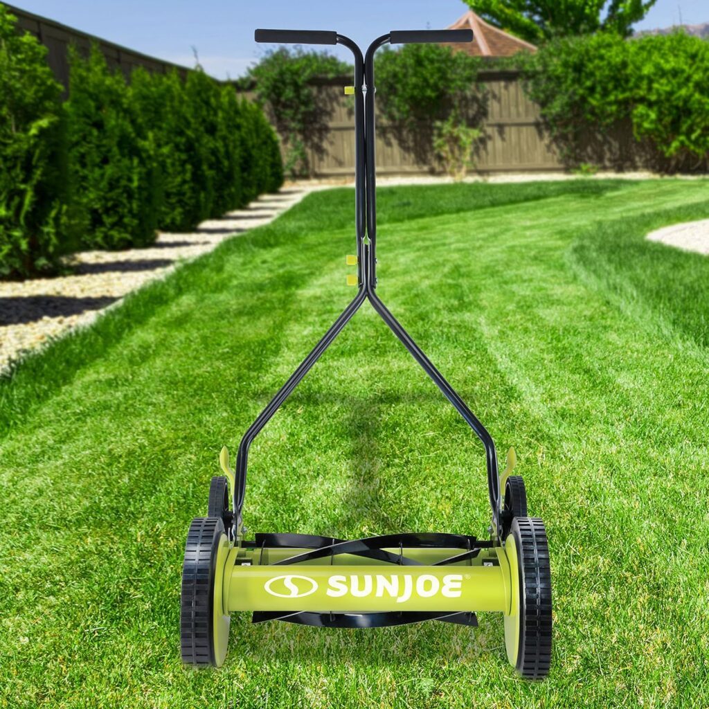 sunjoe lawn mower