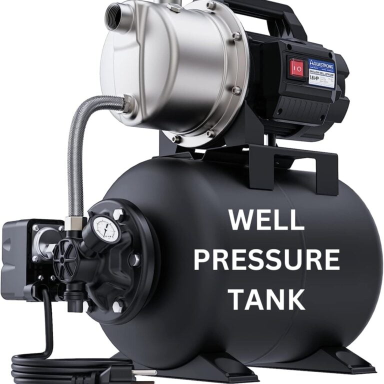 WELL PRESSURE TANKS