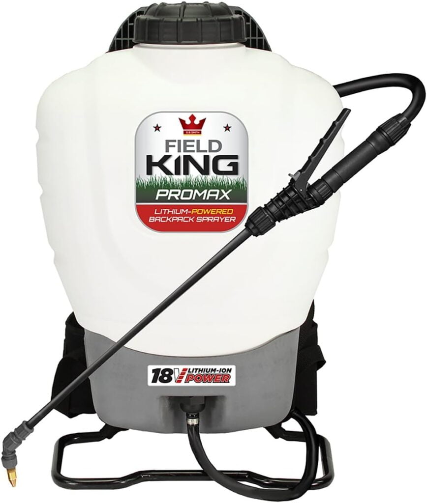 field king battery sprayer