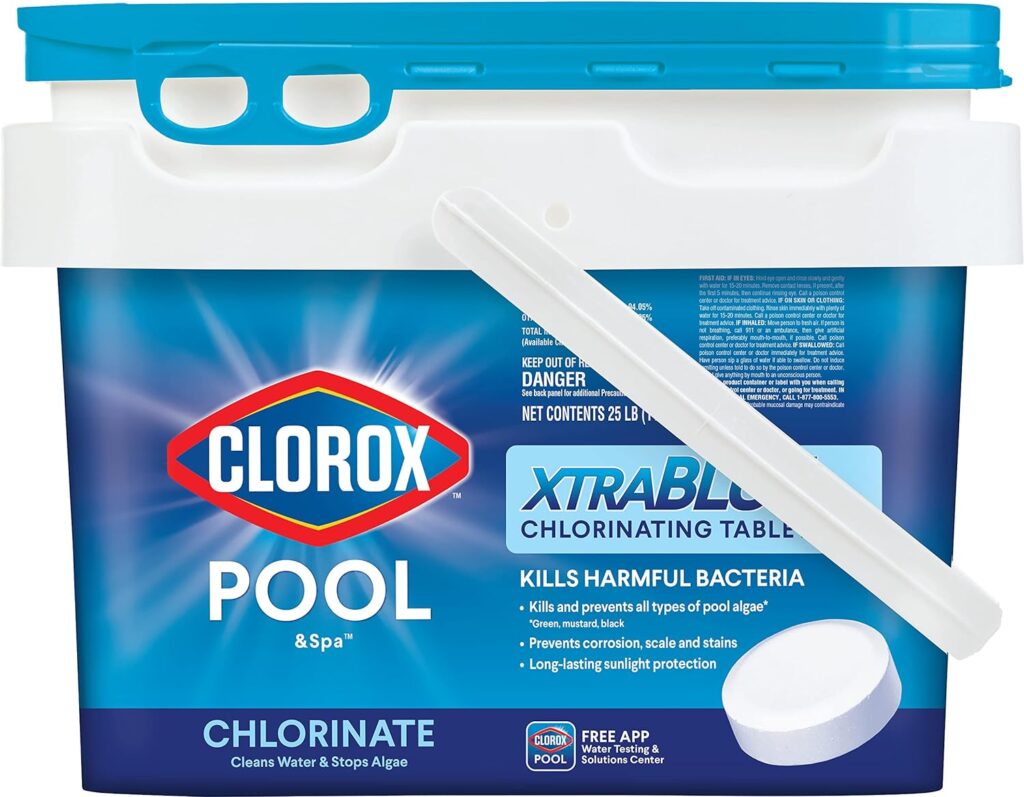 swimming pool chlorine