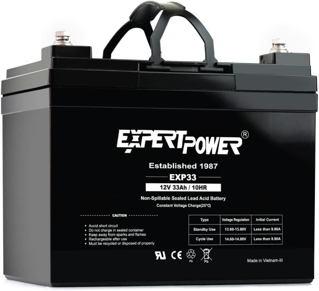 expert power solar battery