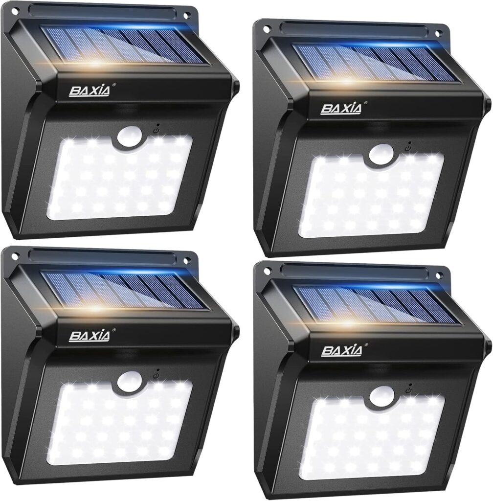 baxia outdoor solar lights