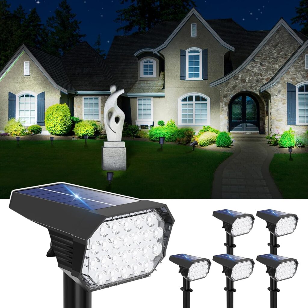 litom solar motion sensor lights