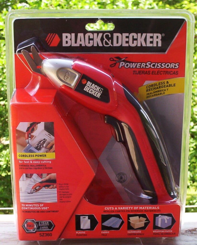 black & decker scissors