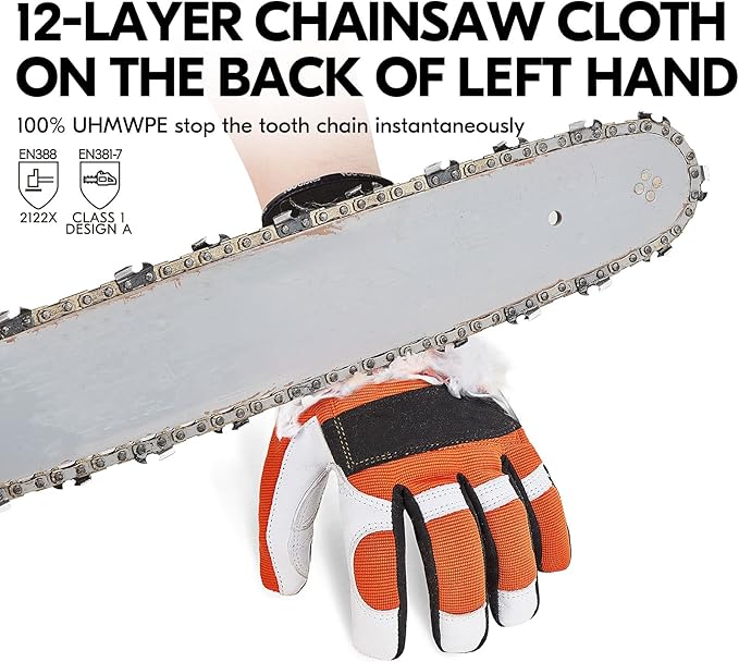 safety chainsaw gloves