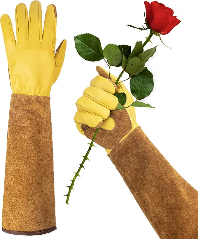 WOHEER Long Gardening Gloves