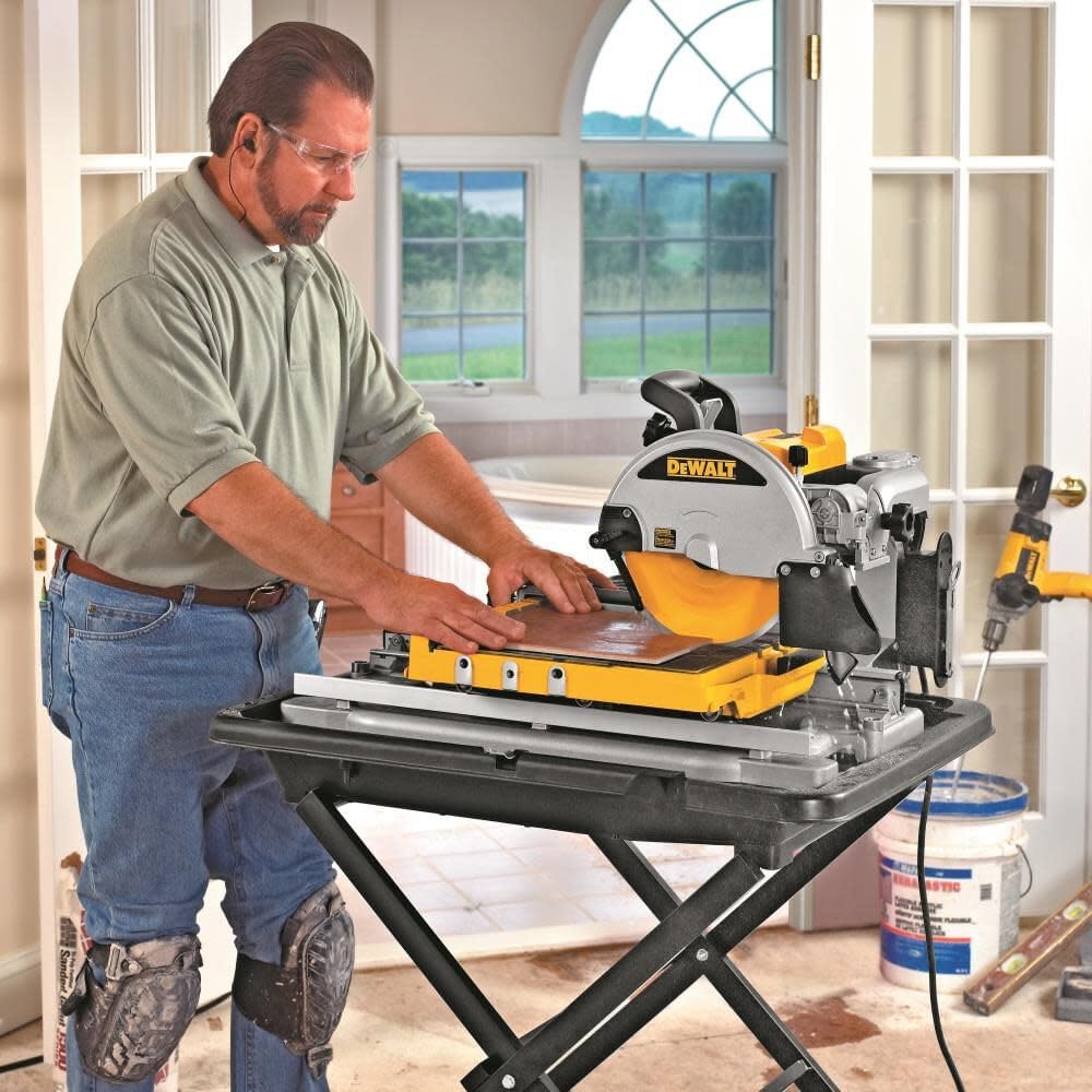dewalt wet tile saw