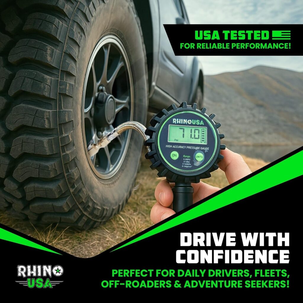 digital tire pressure gauge