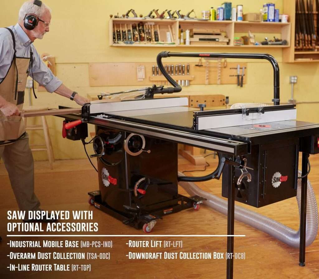 sawstop table saw