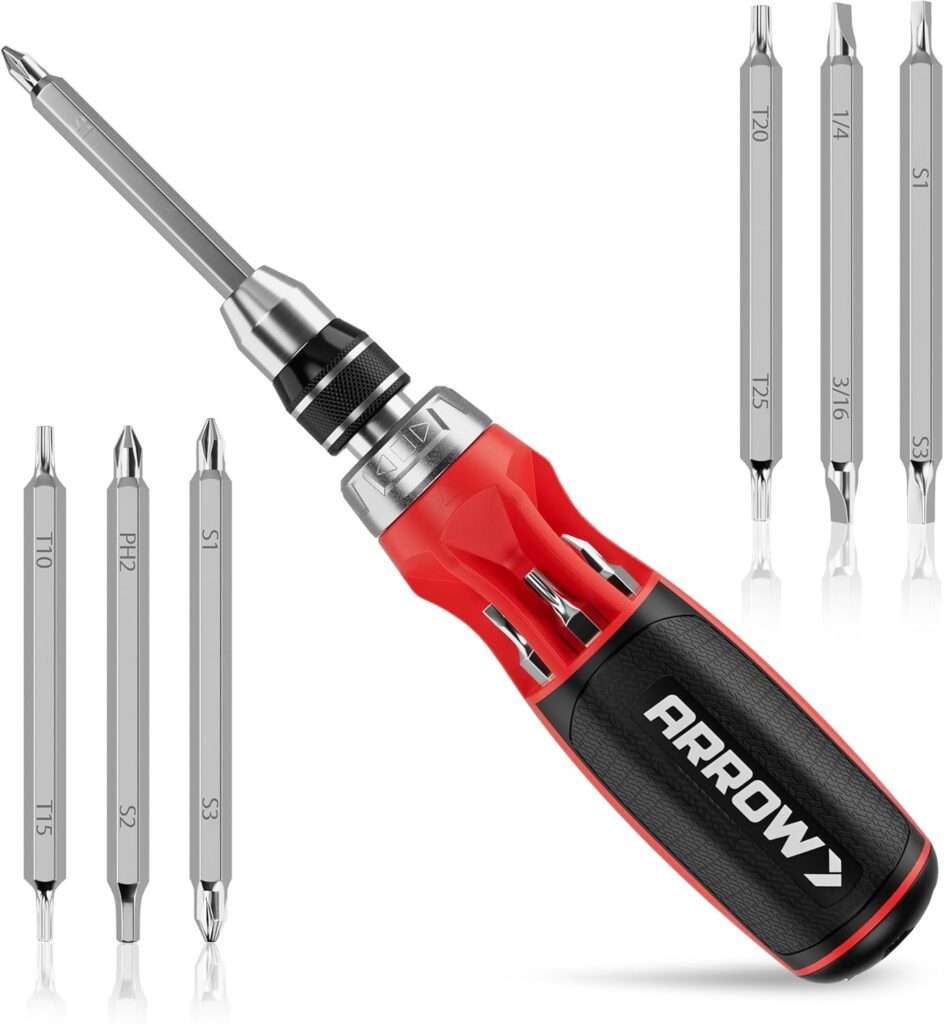 ARROW Ratcheting, 12-IN-1 Multi Bit Set