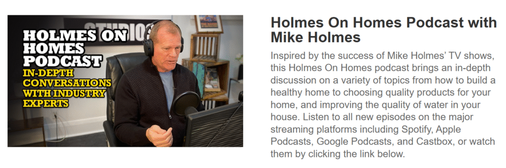 mike holmes
