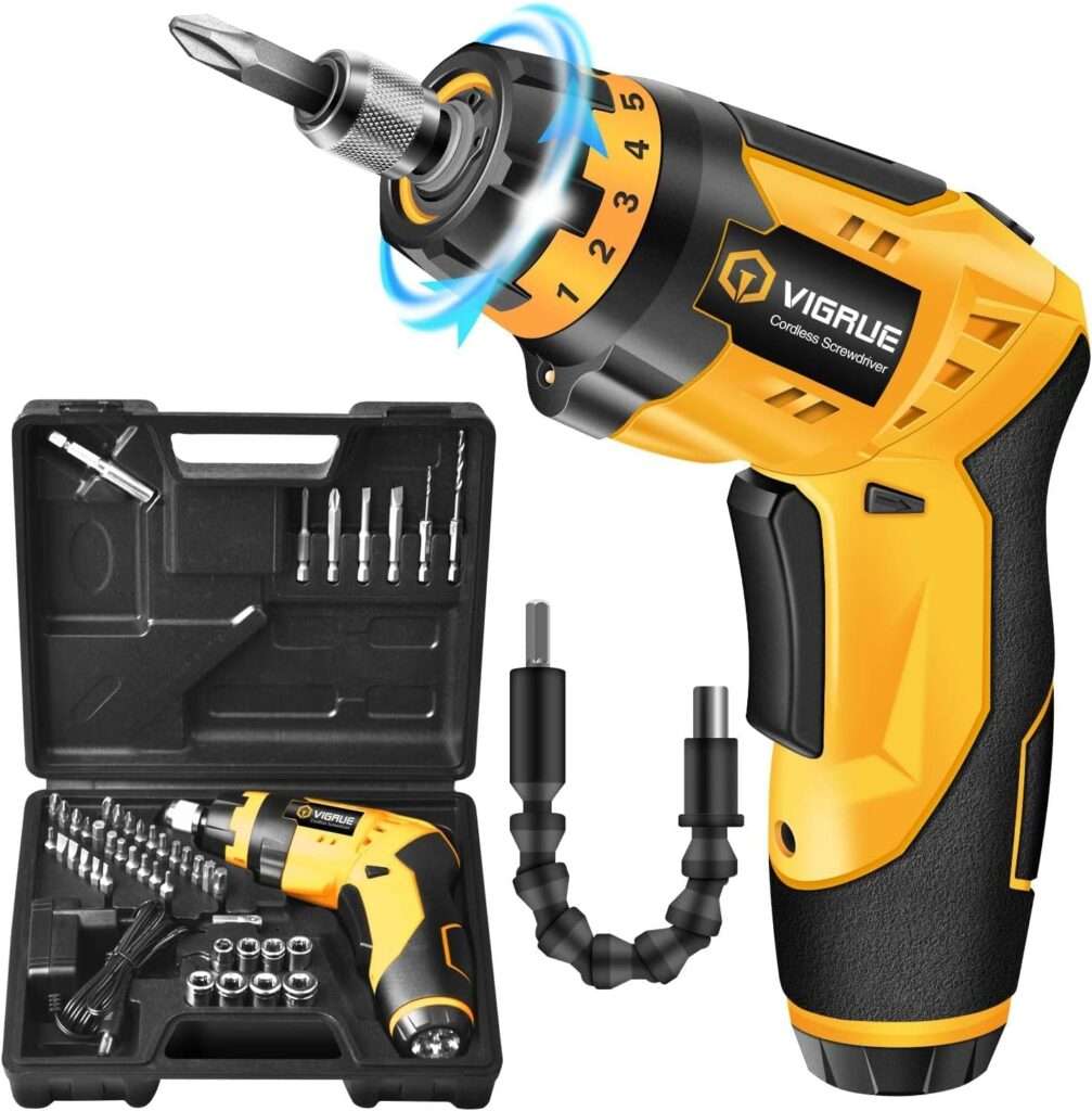 VIGRUE Cordless Screwdriver