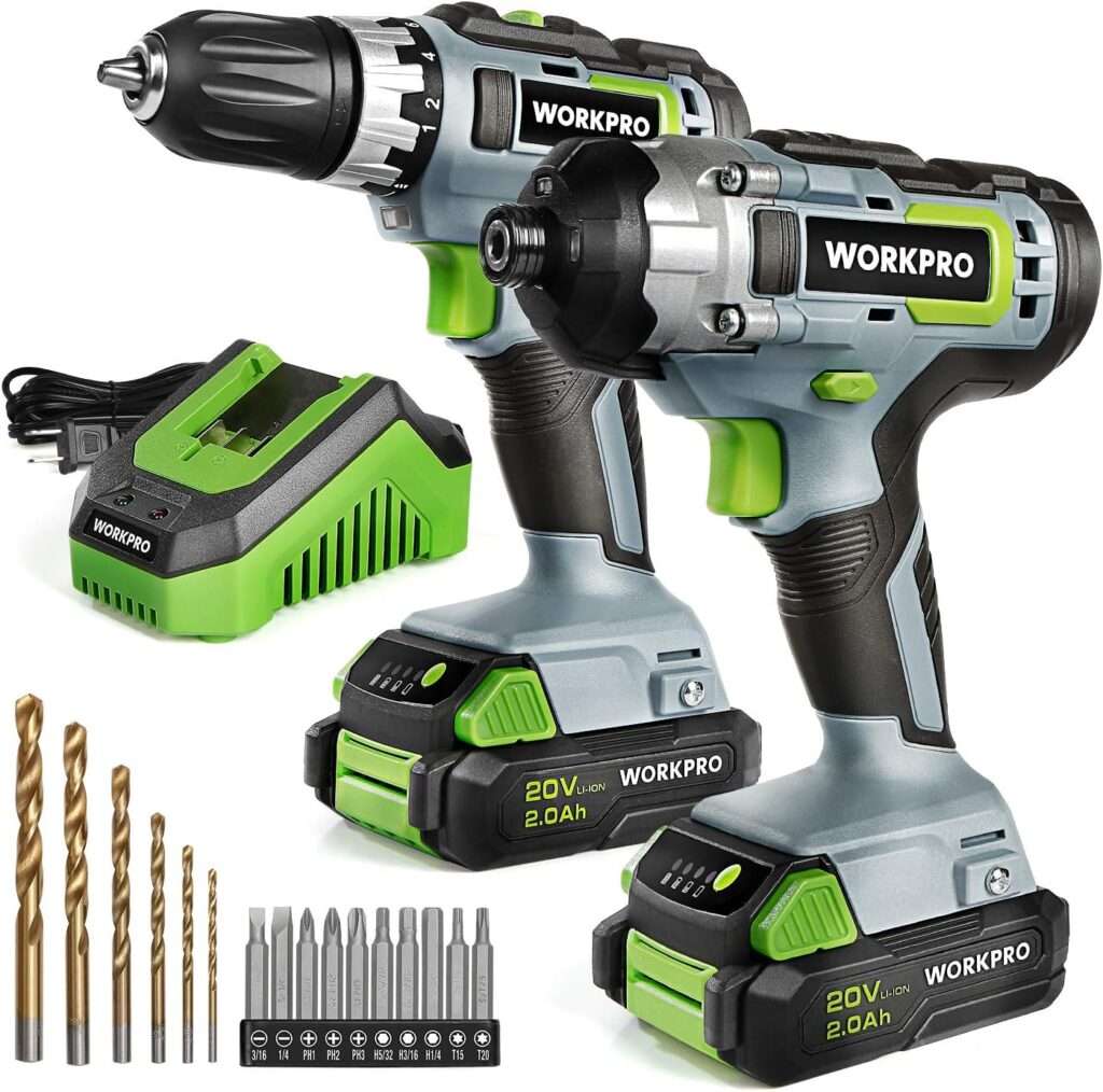 WORKPRO 20V Combo Kit