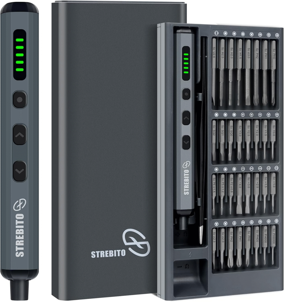 STREBITO Mini Electric Screwdriver Set