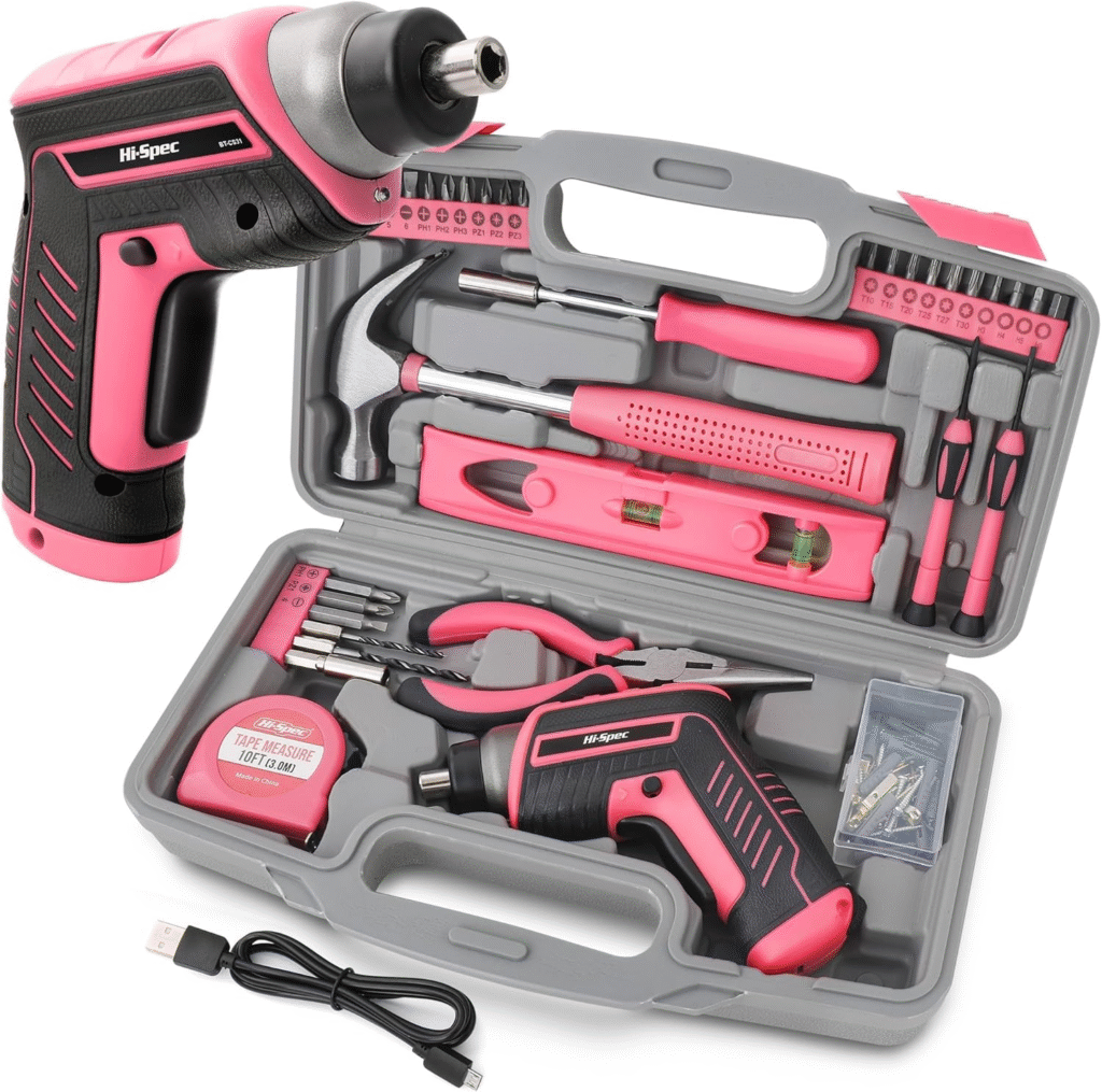 Hi-Spec 35pc Pink Tool Kit