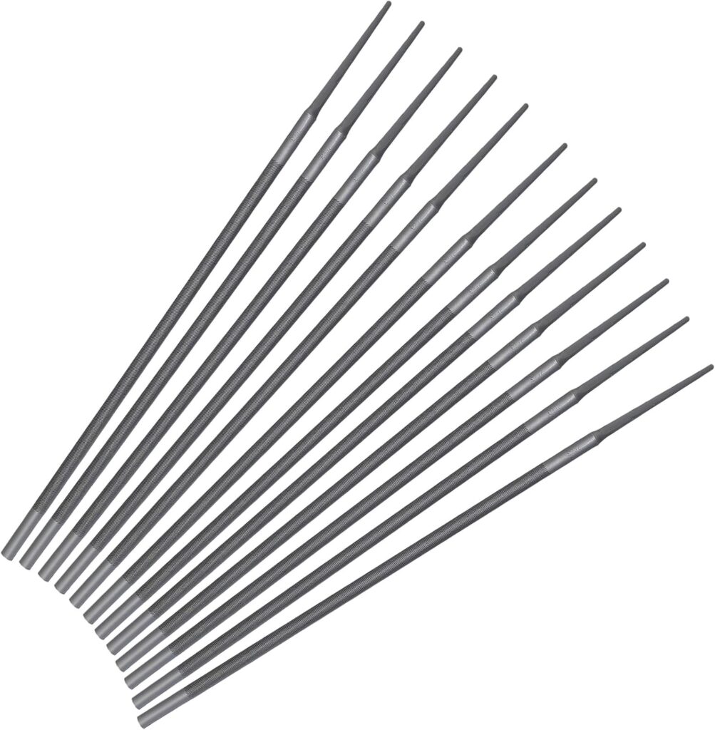 Hipa 12 Pack 3/16-Inch Professional Files