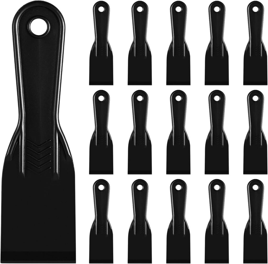 Sibosen 16 Pcs Plastic Putty Knife