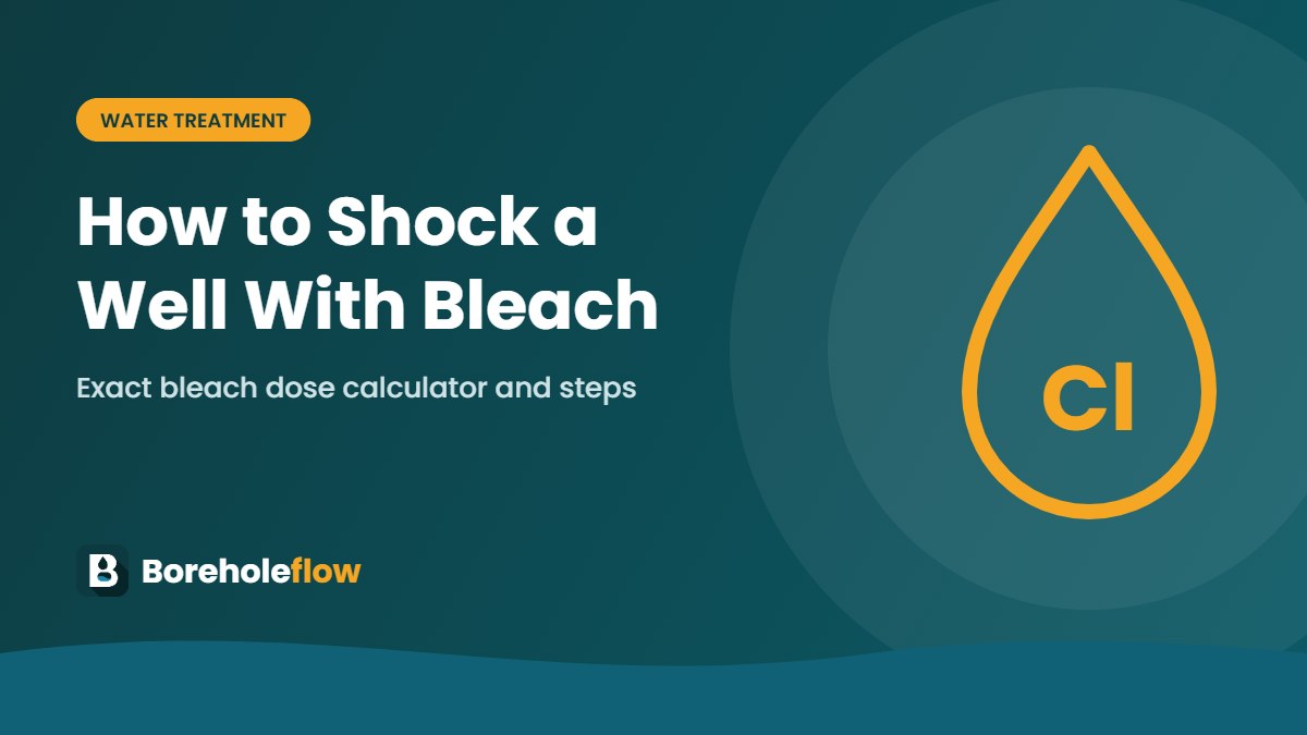 How to Shock a Well With Bleach (Step by Step + Bleach Calculator)